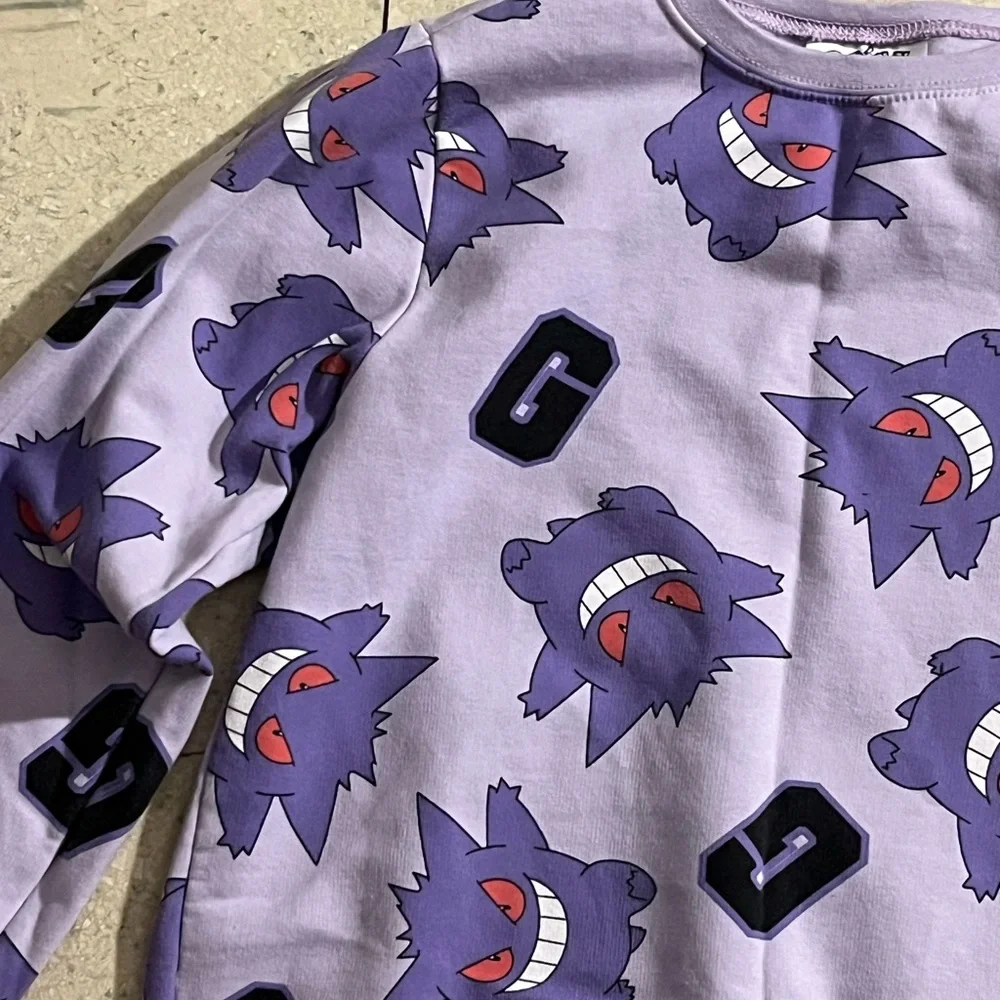 Pokemon Gengar purple Sweater - Picture 2 of 3